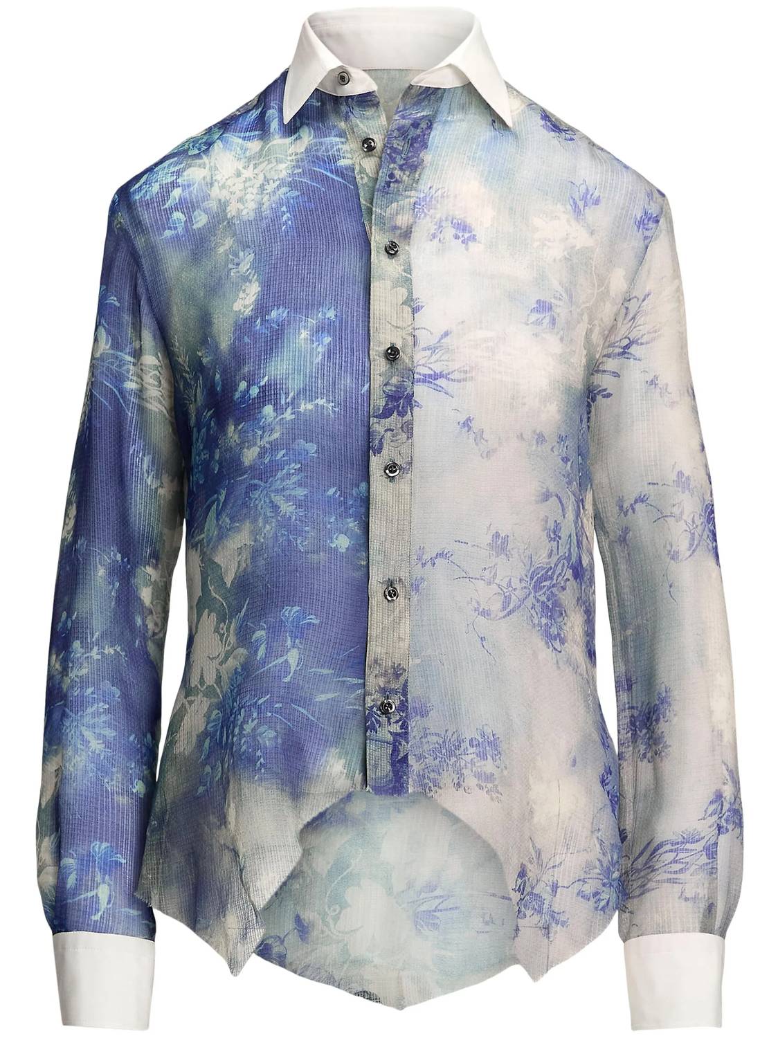 Ralph Lauren - Nancie Gazaar Floral Silk Shirt