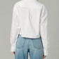 Joe'S Jeans - The Cropped Boyfriend Button Down Shirt