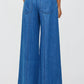 Moussy - Denim Tack Wide Leg Pant