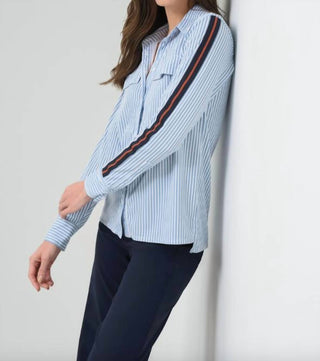 Anatomie - Dream Striped Button Down Top