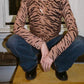 6397 - Crewneck Cardigan Sweater
