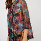 Frank Lyman - Floral Embroidered Hip-length Jacket