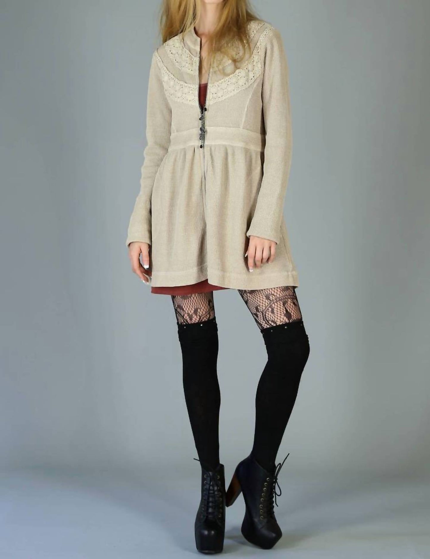 Tough Luv - Sgt. Pepper Thermal Victorian Boho Jacket