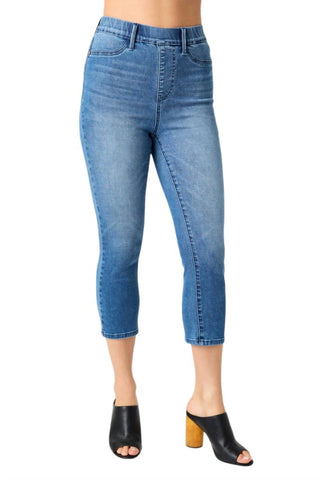 Judy Blue - CALÇA CINTURA ALTA CAPRI DENIM