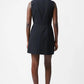 French Connection - Gemma Collared Tie Mini Dress