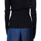 6397 - Women's Ribbed Double-v Top