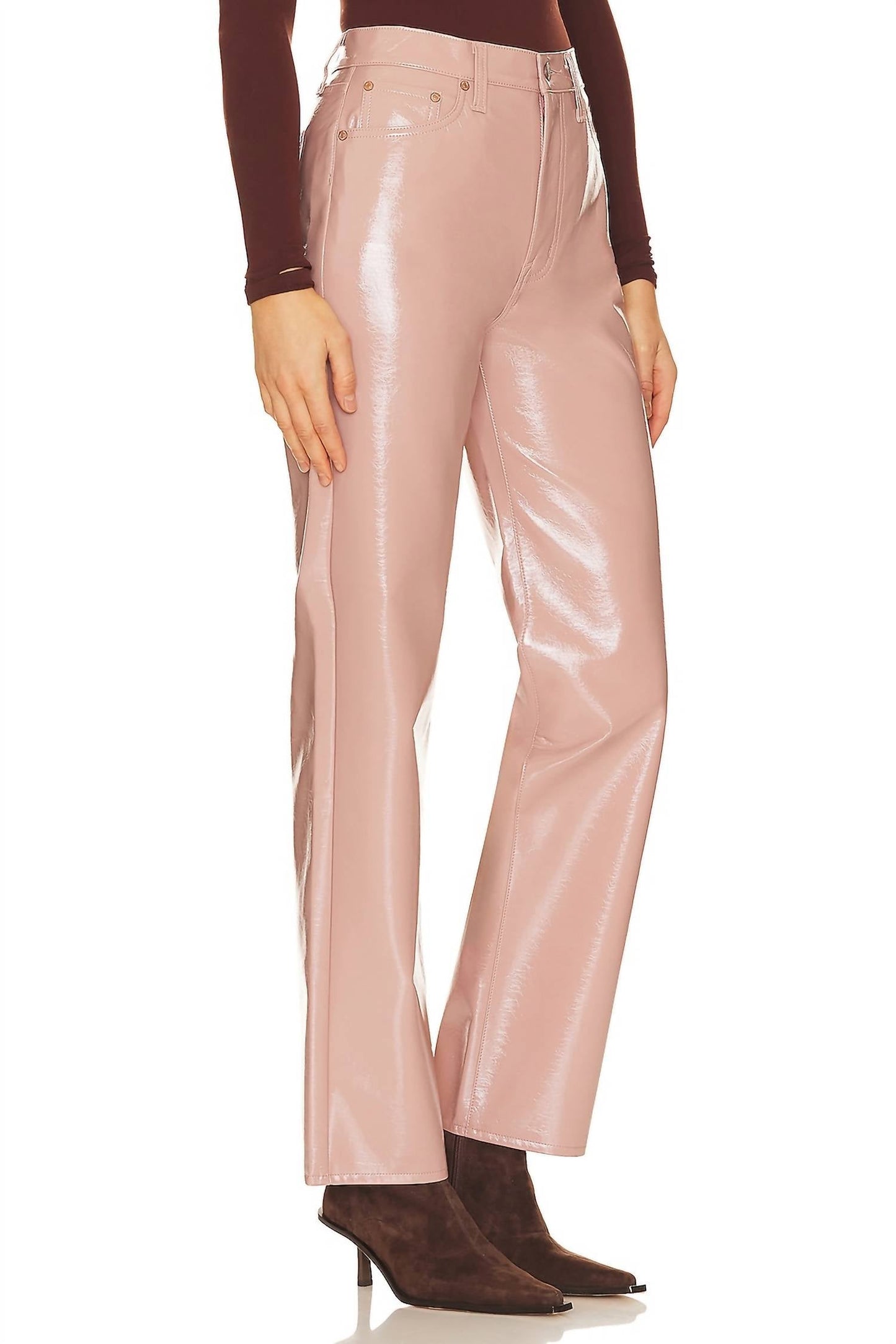 Pistola - CASSIE SUPER HIGH WAIST STRAIGHT PANTS