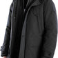 Michael Kors - Men's MMK791896 Heavyweight Hooded Snorkel Parka Coat with Bib