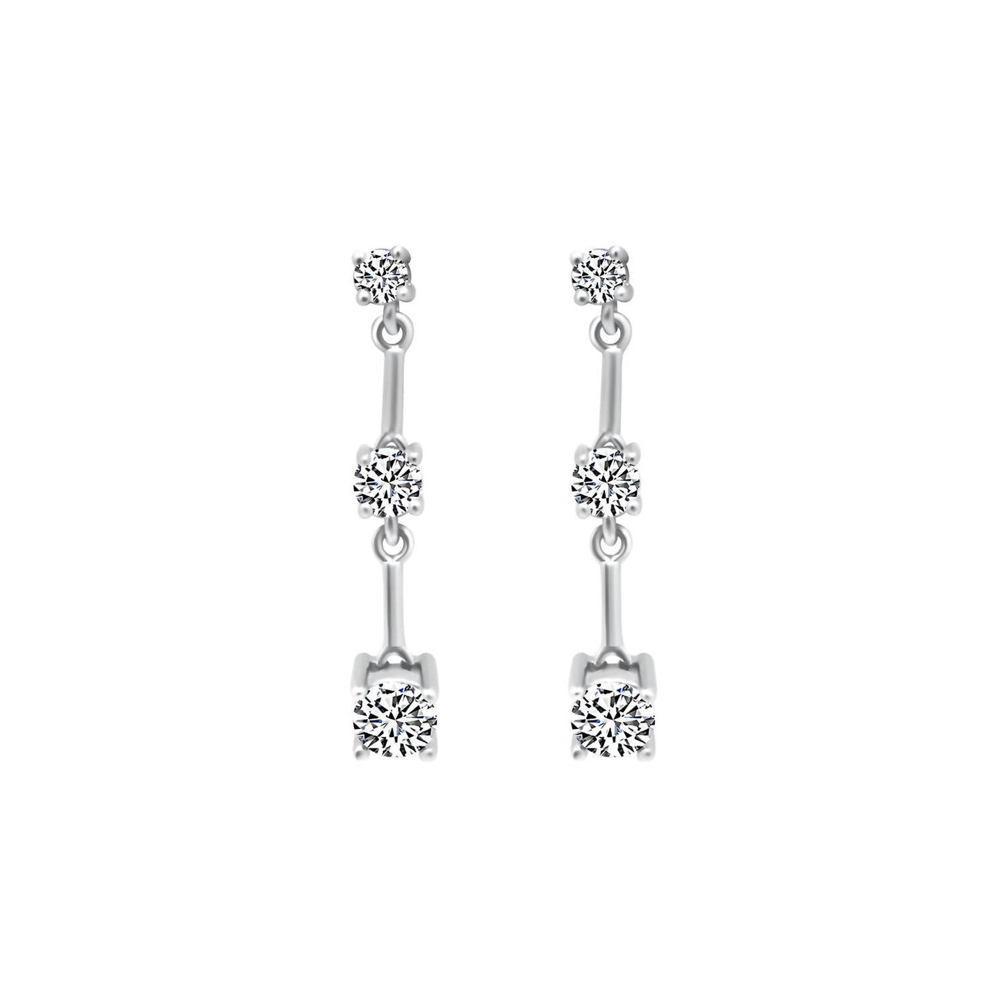 Allyanna Gifts - Women's Cubic Zirconia Dangle Earrings