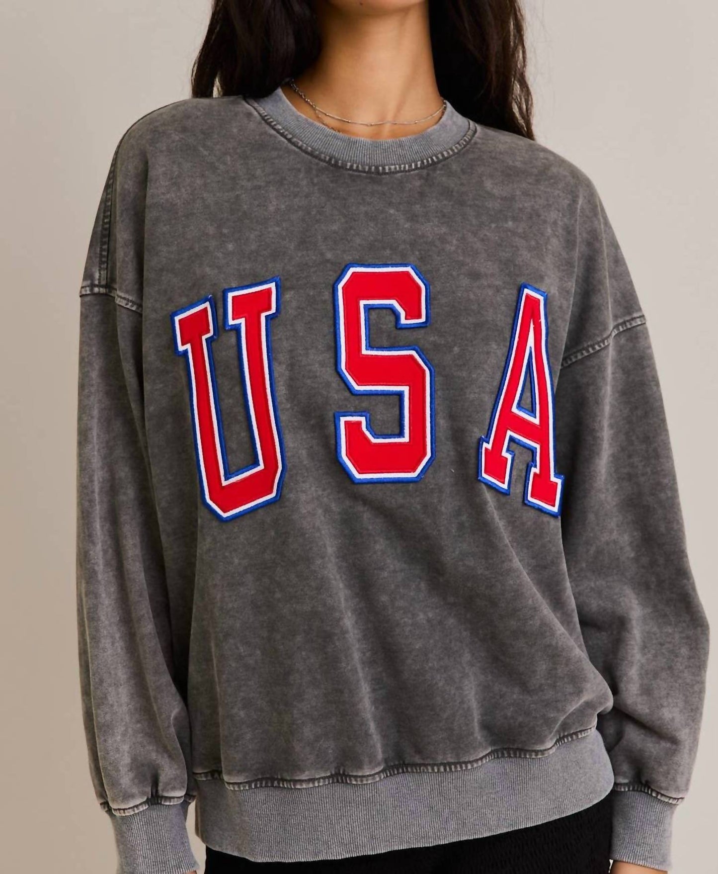 Le Lis - USA Oversized Sweatshirt
