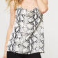 Promesa - Looking Fierce Snakeskin Cami Top