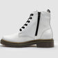 Kcr Group - Women's Premium Leather Zip-Up Boots