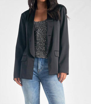 Elan - Blazer de Cetim