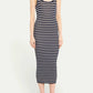 A.L.C. - Iris Stripe Knit Midi Dress