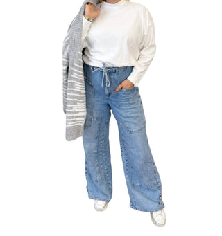 Free People - Blusa de manga comprida oversized Keegan
