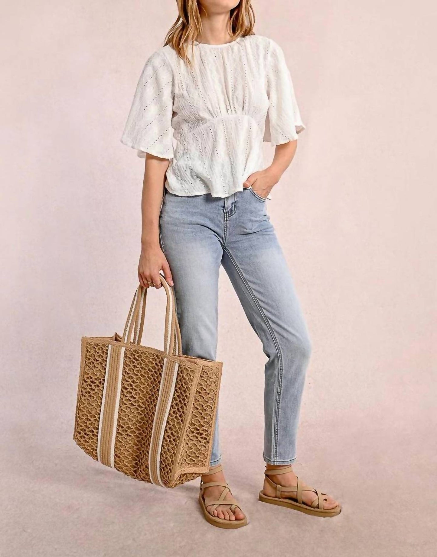Molly Bracken - WOVEN BASKET BAG