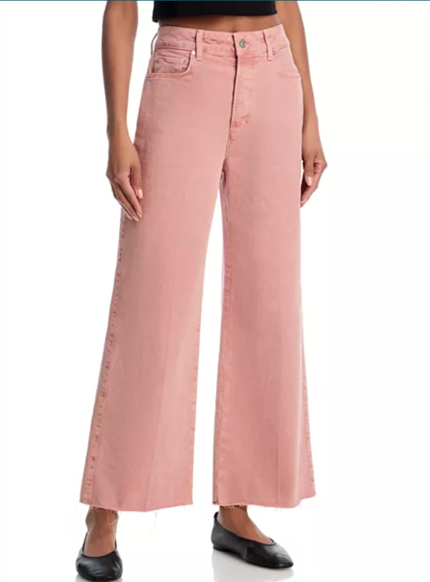 Paige - Anessa Wide Leg Jeans