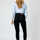 Judy Blue - High Waist Destroyed Raw Hem Skinny Jeans