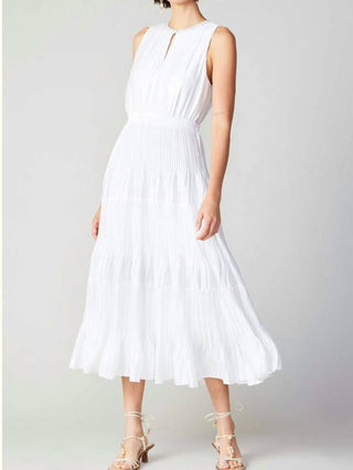 Current Air - Pleated Tiered Dress