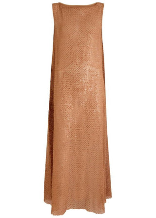Bec + Bridge - Margo Sequin-embellished Open-knit Maxi Dress