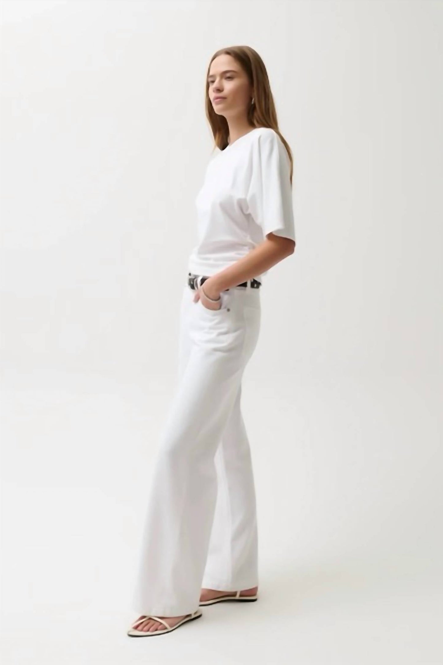 Pistola - Jadyn Low Slung Palazzo Jeans