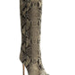 Schutz - Women's Maryana Snakeskin Printed Boot