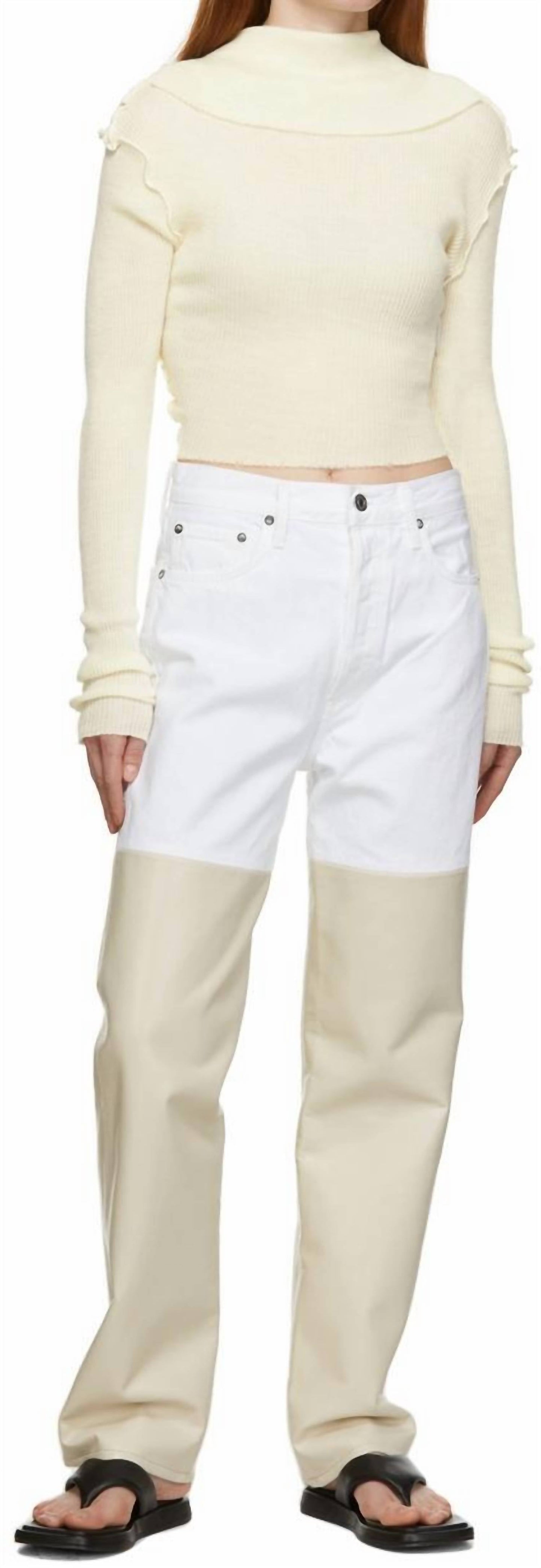 Agolde - 90’s Pinch Waist Leather Pants