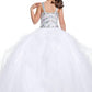 Rachel Allan - Beaded Crystal Pageant Ball Gown