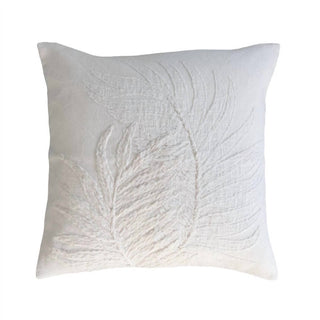 Creative Co-Op - Embroidered Botanical Pillow