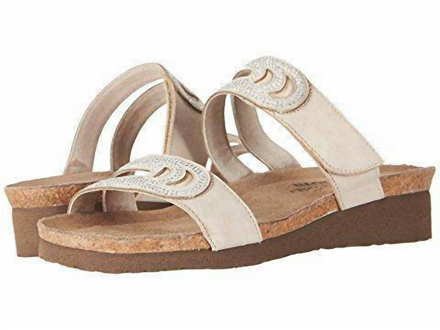 Naot - Women's Ainsley Nubuck Nickel Rivets Sandal