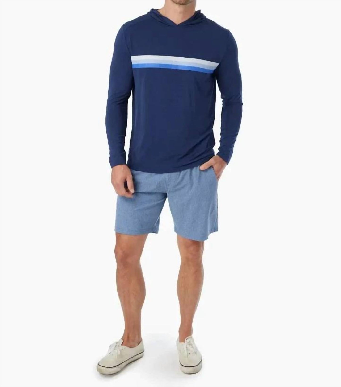 Fair Harbor - Seabreeze Long Sleeve Pull-on Hoodie