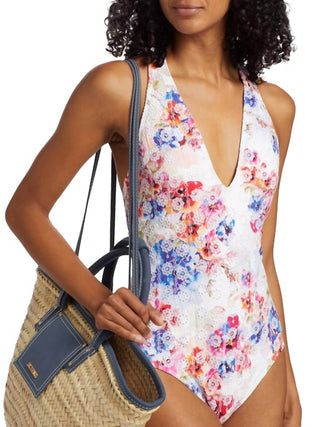 Johnny Was - SUMMER DAYS EYELET CROSSBACK ONE PIECE