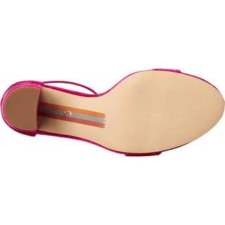 Sam Edelman - Salto bloco de veludo Yaro feminino