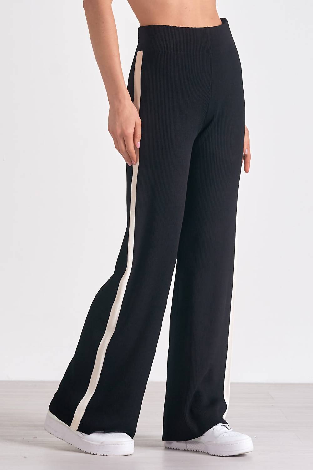Elan - Sweater Knit Track Pants
