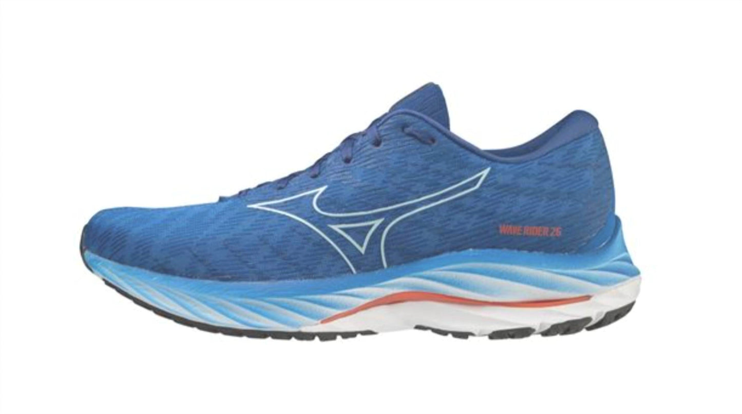 Mizuno - Men's Wave Rider 26 Running Shoes D Width