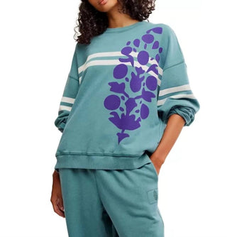 Free People - Moletom com capuz e logo All Star