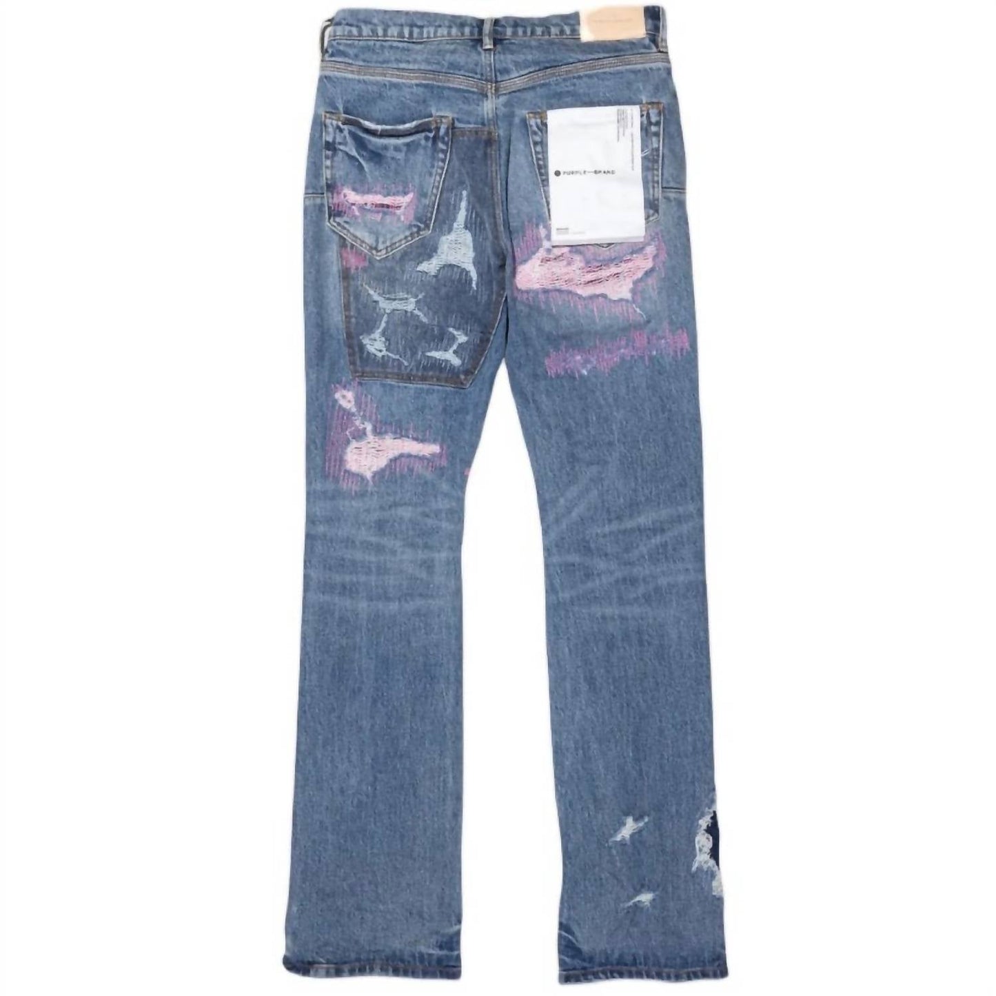 Purple Brand - Full Repair Flare Bootcut Denim Jeans