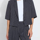 Lysse - Clarette cropped short sleeve blazer