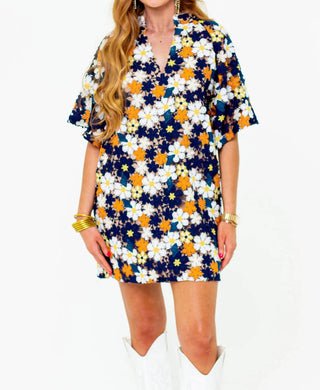 Buddylove - Mini Caftan Lulu de manga curta