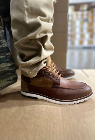 Diba True - Men's Blanken Ship Lace Up Leather Boots