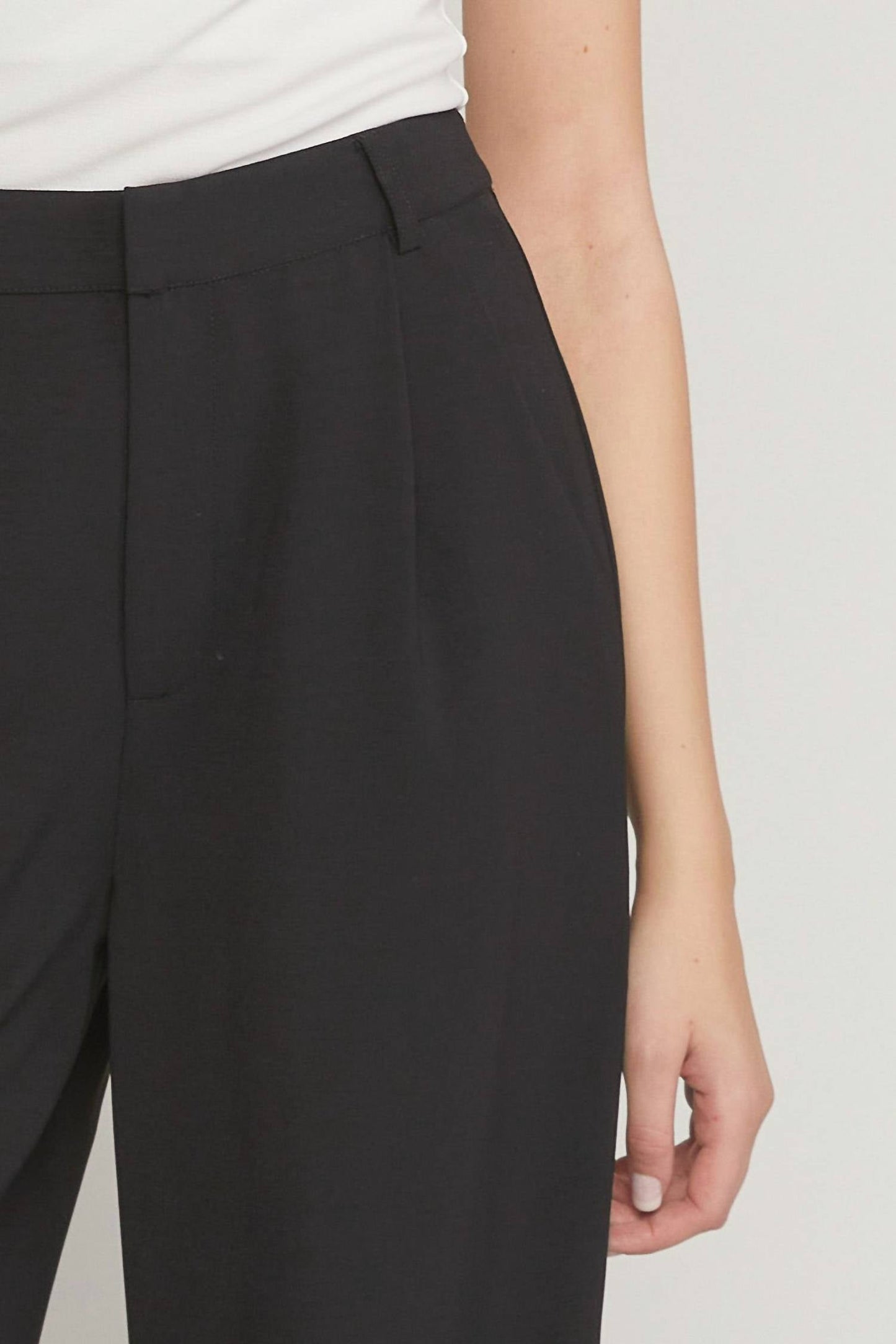 Entro - High Waisted Full Leg Pants