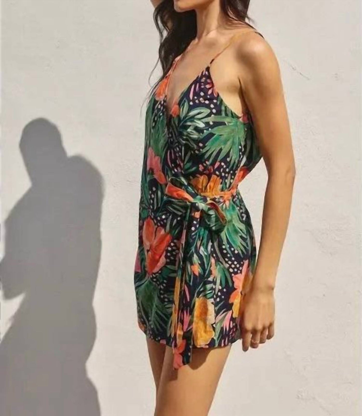 Dress Forum - Stella Hibiscus Wrap Romper