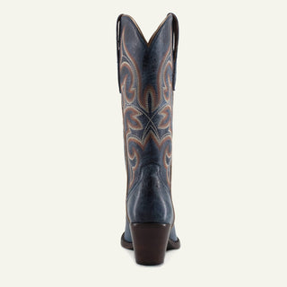 Buck &amp; Brana - Botas de vaqueira de couro fino Tessa