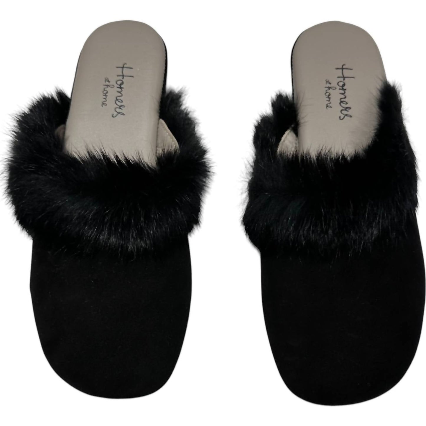 Homers - Women's Fur Trim Slippers