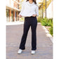 Julia Rose - Liz Crossover Bootcut Leggings with Pockets