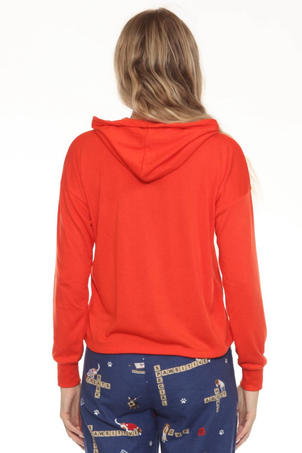 Pj Salvage - Women's Retro Heart Long Sleeve Hoodie