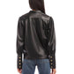 Fifteen Twenty - Faux Leather Long Sleeve Shirt