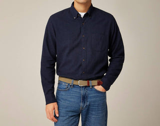 J.Crew - Camisa de sarja escovada