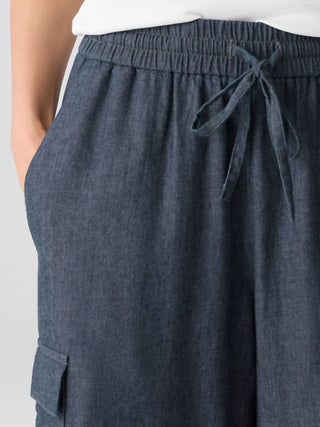 Eileen Fisher - Organic Cotton Twill Cargo Pant