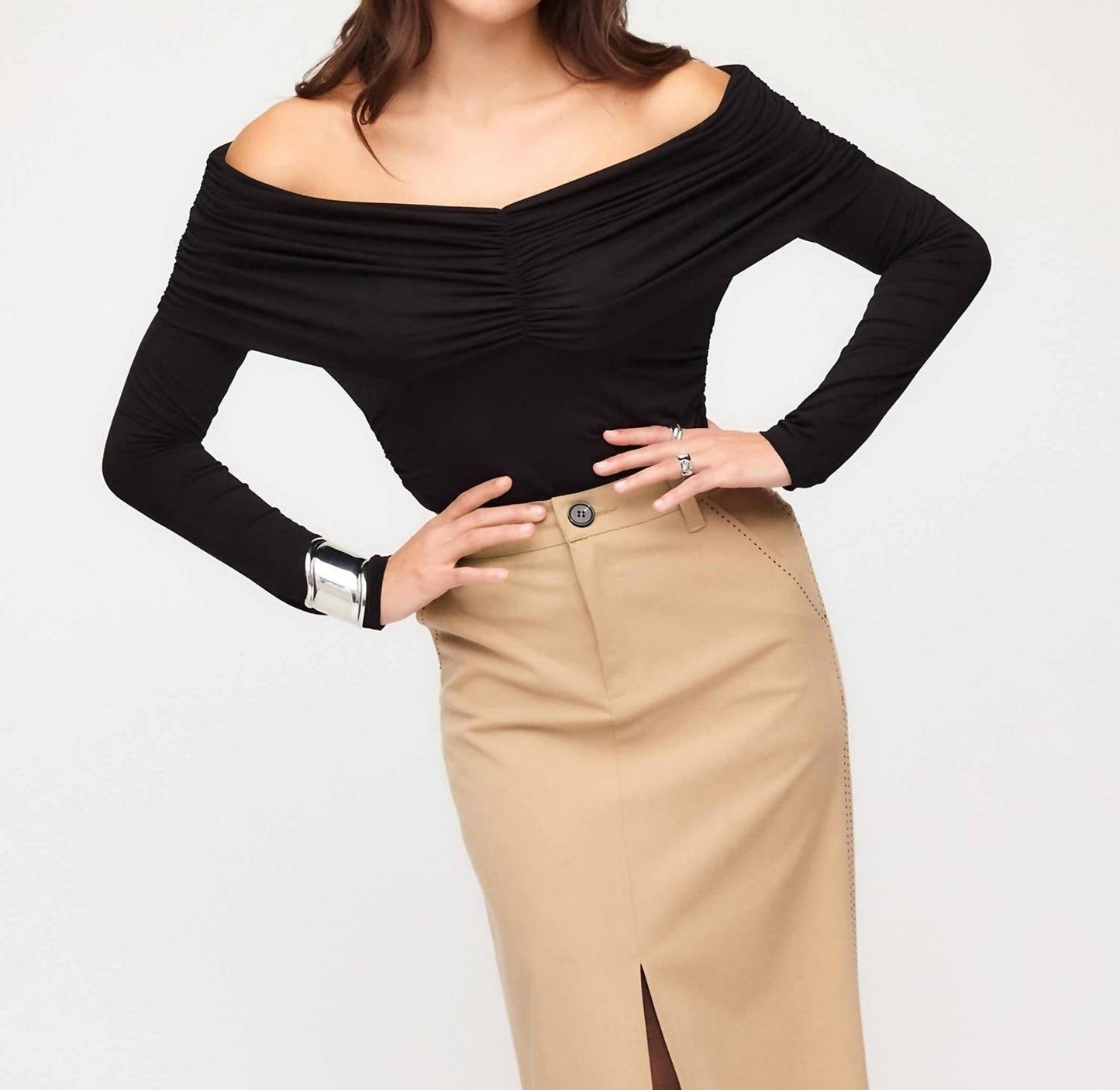 Fifteen Twenty - Bella Off-The-Shoulder Top